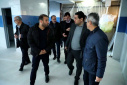 بازدید سرزده دکتر امانی رییس دانشگاه علوم پزشکی اراک از بیمارستان امام رضا(ع) زرندیه