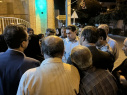 ادای احترام مسئولین دانشگاه علوم پزشکی اراک به مرحوم دکتر "علی اصغر فرازی"