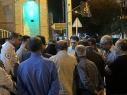 ادای احترام مسئولین دانشگاه علوم پزشکی اراک به مرحوم دکتر "علی اصغر فرازی"