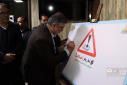 پیوستن دکتر محمدرضا ظفرقندی وزیر بهد اشت، درمان و آموزش پزشکی و مسئولین استان مرکزی به پویش "نه به تصادف"