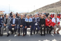 حضور رئیس دانشگاه علوم پزشکی اراک در مراسم استقبال از مسافران نوروزی ۱۴۰۴