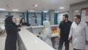 بازدید مسئول ستاد نوروزی دانشگاه علوم پزشکی اراک از بیمارستان امام صادق (ع) دلیجان