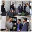 دیدار صمیمانه رئیس دانشگاه علوم پزشکی اراک با کارکنان ستاد به مناسبت روز کارمند