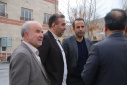 بازدید رئیس دانشگاه علوم پزشکی اراک از سالن غذاخوری دانشجویان مجتمع پیامبر اعظم(ص)
