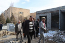 بازدید رئیس دانشگاه علوم پزشکی اراک از پروژه‌های عمرانی مجتمع دانشگاهی پیامبر اعظم(ص)