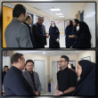 بازدید رییس دانشگاه علوم پزشکی اراک از بیمارستان حضرت ولیعصر (عج)
