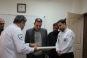 بازدید سرزده رئیس دانشگاه علوم پزشکی استان مرکزی از مرکز فوریت های پزشکی