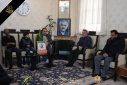 دیدار رییس دانشگاه علوم پزشکی استان مرکزی با خانواده شهیده پرستار عاطفه سهرابی در خمین