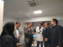 بازدید رییس دانشگاه علوم پزشکی اراک از بیمارستان امام صادق(ع) دلیجان