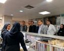 بازدید رییس دانشگاه علوم پزشکی اراک از بیمارستان امام صادق(ع) دلیجان