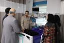 بازدید رییس دانشگاه علوم پزشکی اراک از بیمارستان حضرت ولیعصر(عج)
