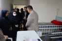 بازدید رییس دانشگاه علوم پزشکی اراک از بیمارستان مهر خنداب