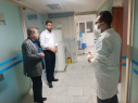 بازدید معاون بهداشتی دانشگاه علوم پزشکی اراک از ستاد و مراکز بهداشتی تفرش