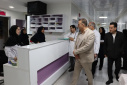 بازدید رییس دانشگاه علوم پزشکی اراک از بیمارستان زنان و زایمان سینا رضایی آشتیانی