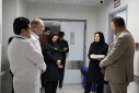 بازدید رییس دانشگاه علوم پزشکی اراک از بیمارستان زنان و زایمان سینا رضایی آشتیانی
