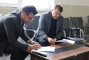 بازدید جانشین رئیس دانشگاه علوم پزشکی اراک در ستاد نوروزی از حوزه سلامت شهرستان شازند