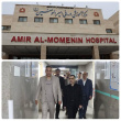 بازدید معاون وزیر بهداشت از مجتمع بیمارستانی امیرالمومنین/ از اورژانس سوختگی تا بالین بیماران زیر ذره بین معاون وزیر