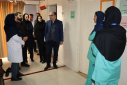 بازدید جانشین رئیس دانشگاه علوم پزشکی اراک در ستاد نوروزی از بیمارستان امام خمینی(ره) محلات