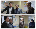بازدید جانشین رئیس دانشگاه علوم پزشکی اراک از مرکز آموزشی درمانی امیرالمومنین(ع)