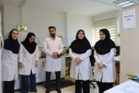 حضور رئیس دانشگاه علوم پزشکی اراک در جمع کارکنان علوم آزمایشگاهی مرکز بهداشت
