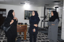 بازدید مسئولان دانشگاه علوم پزشکی اراک از خوابگاه دخترانه حضرت معصومه(س)