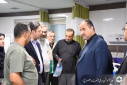 عیادت فرماندار اراک و رئیس بیمارستان از مصدومان حادثه تصادف زائران اربعین