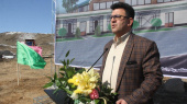 کلنگ زنی پروژه سالنهای ورزشی دانشگاه علوم پزشکی اراک همزمان با دومین روز از دهه مبارک فجر
