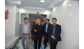 بازدید مسئولین از بخش های مختلف بیمارستان تامین اجتماعی شازند و بررسی روند درمان بیماران