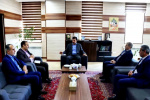 نشست هماندیشی سرپرست دانشگاه علوم پزشکی اراک با فرماندار شهرستان آشتیان