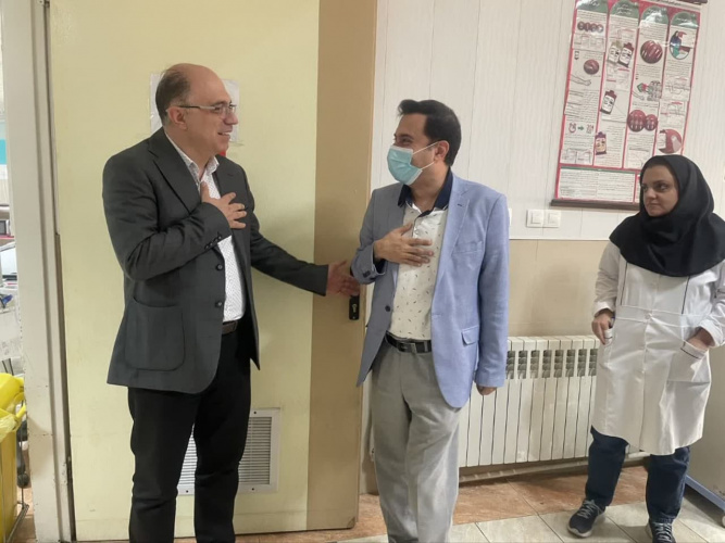 بررسی روند خدمت‌رسانی بیمارستان امیرکبیر در روز طبیعت